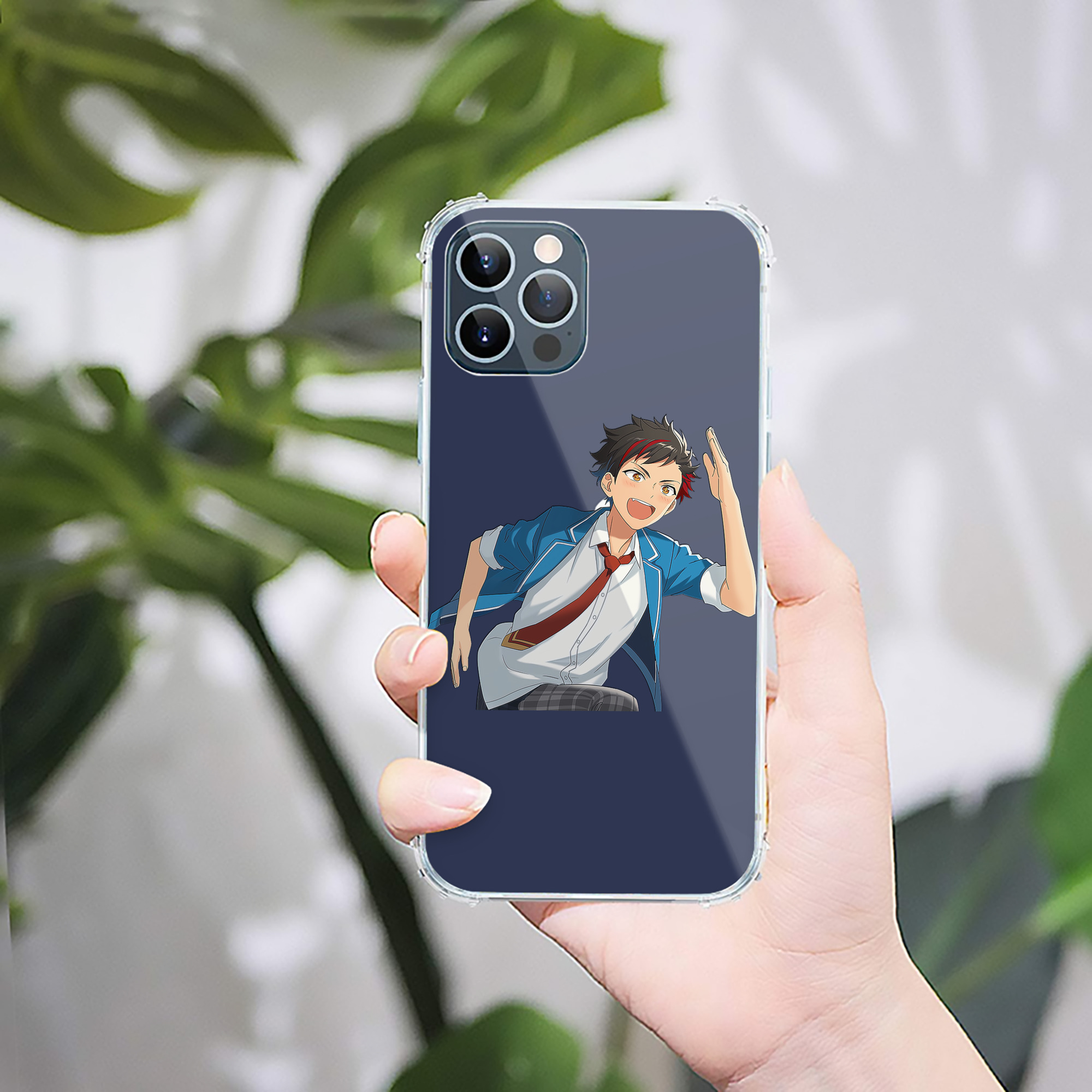 （画像用） あんさんぶるスターズ! Ensemble Stars 【iPhone 12シリーズ対応】透明スマホケース（クリアソフトケース）